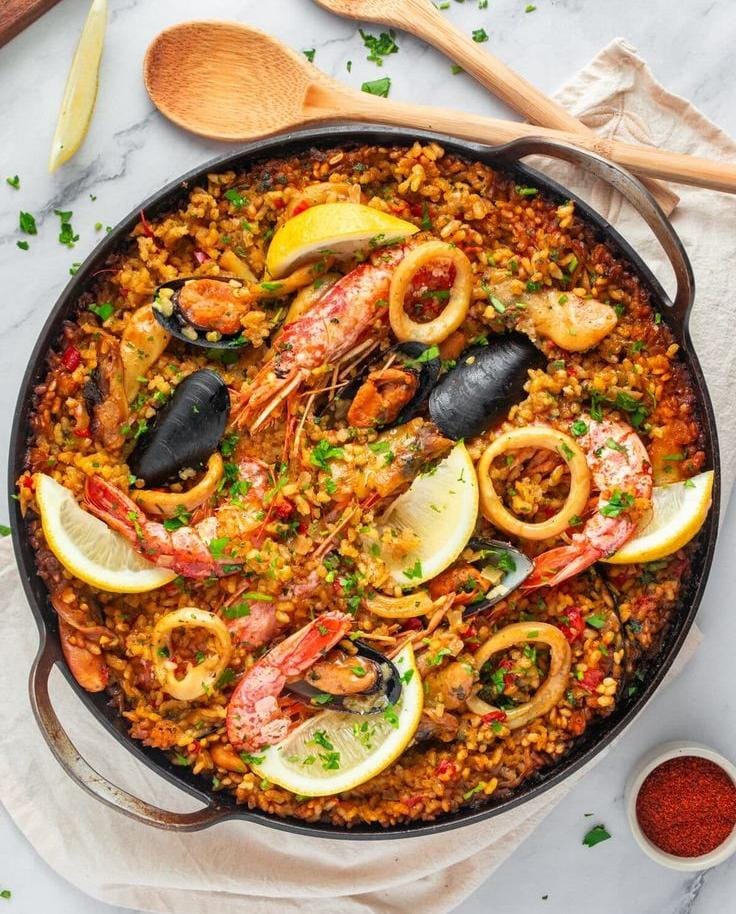 Seafood Paella